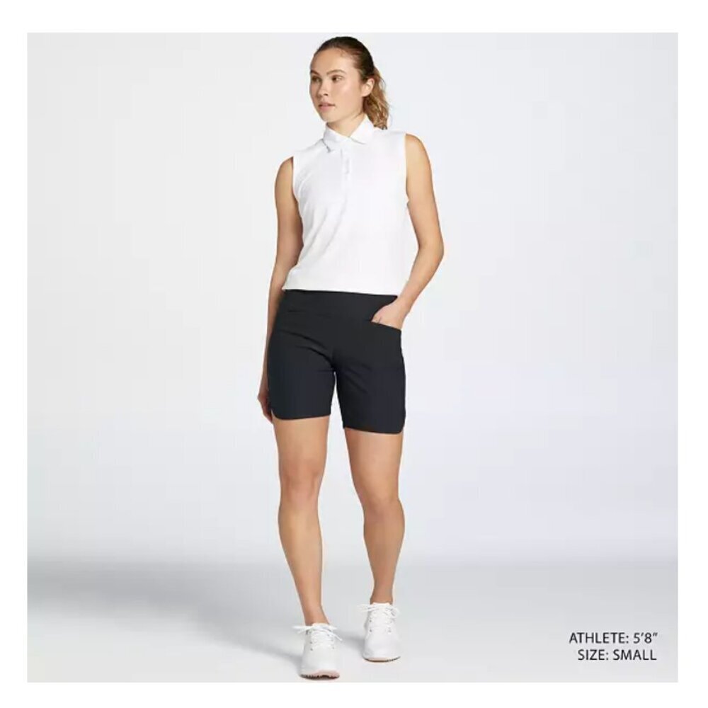 Lady Hagen Black Shorts Tummy Control bike golf shorts